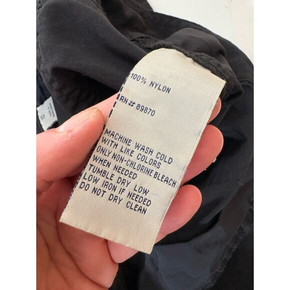 Bimini Bay Outfitters Ltd Shorts Womens Size 10 Black Nylon High Rise 6" Inseam - Picture 8 of 9